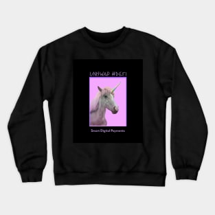 unicorn uniswap defi Crewneck Sweatshirt